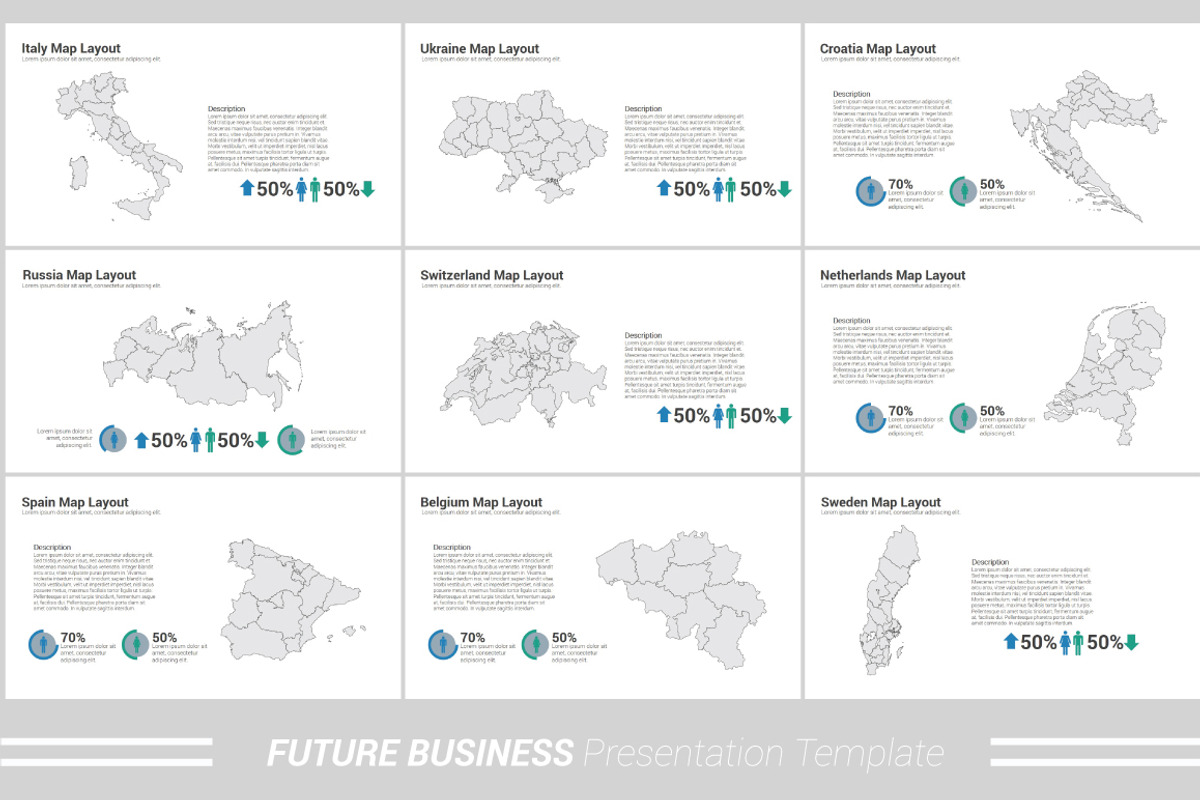 Future Business Powerpoint Template, a Presentation Template by Presentation Official (Photo 18 of 29)