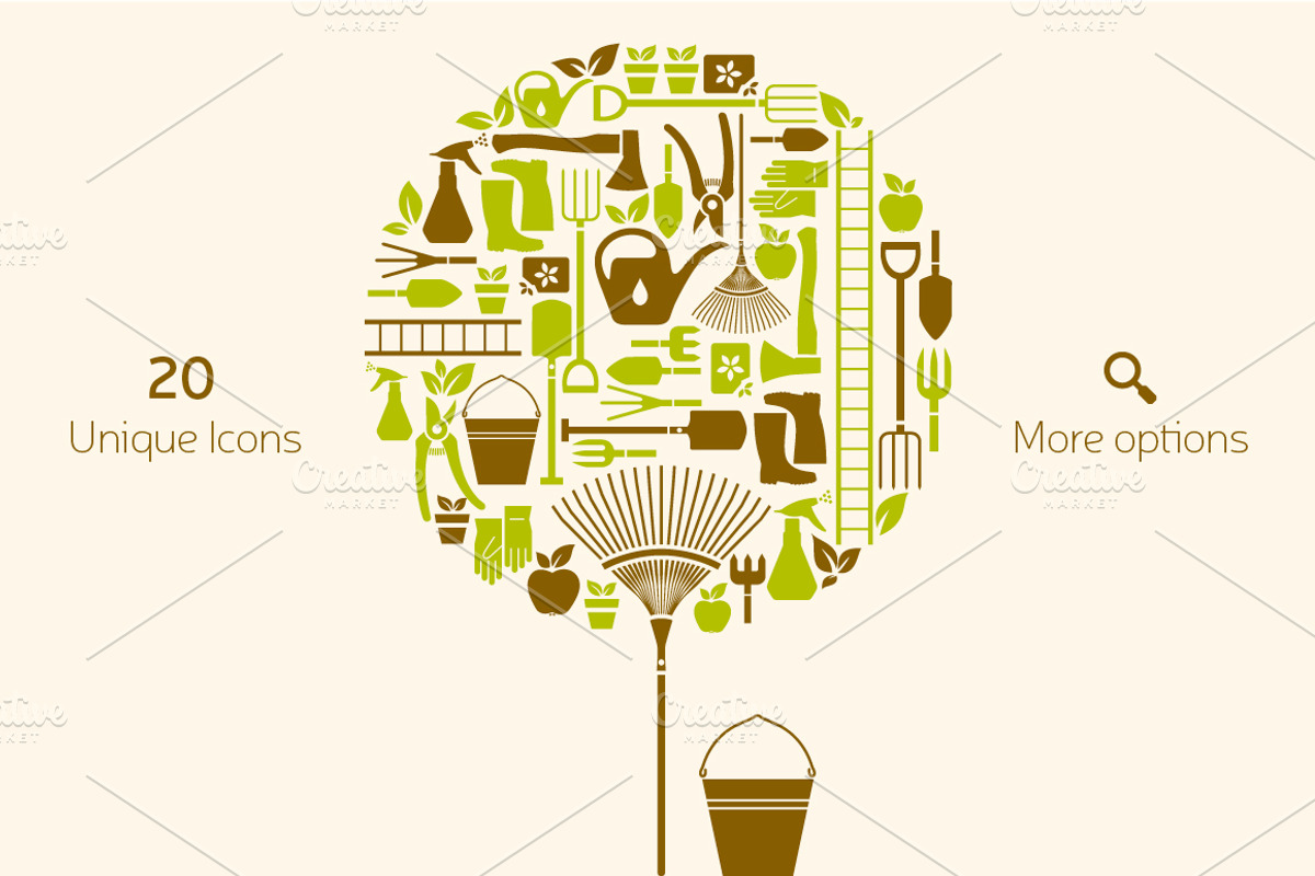 Gardening Equipment, an Illustration by Maril (Photo 1 of 4)