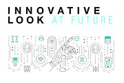 Innovation look at future, a Healthcare Illustration by Vladimir Vihrev (Thumbnail 6 of 10)