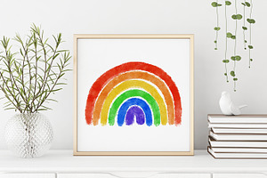 Pride Watercolor Clipart