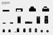 Digital Tools - Modern Graphics, a Technology Illustration by illugrama (Thumbnail 10 of 12)