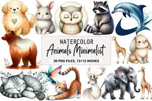 Animals Minimalist Sublimation, an Illustration by DreamArtGraphic