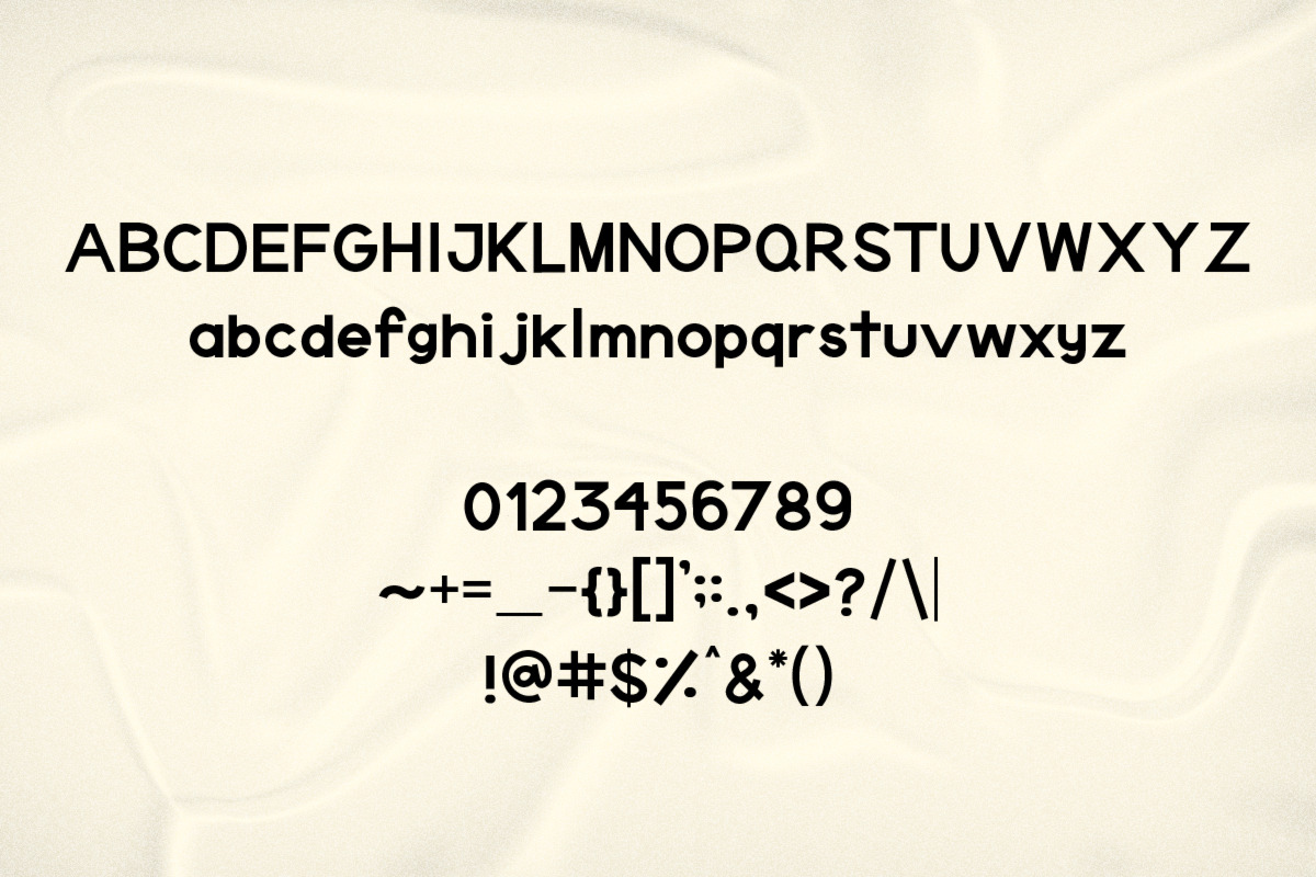 RebStand Sans Serif Typeface preview 3