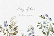 Airy Blue Floral, a Decorative Illustration by heyiamalice (Thumbnail 6 of 11)