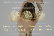 Gold Foil Power Words & Mandalas 2, an Object Graphic by Illumineer Media & Design (Thumbnail 6 of 6)