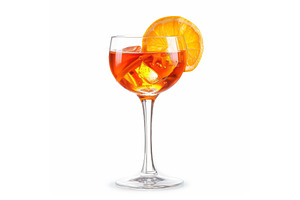 A bright orange cocktail, a Food & Drink Photo by piter.goskov