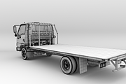 Isuzu Flatbed Truck, a Cars & Vehicle 3D Model by Olives (Thumbnail 15 of 21)