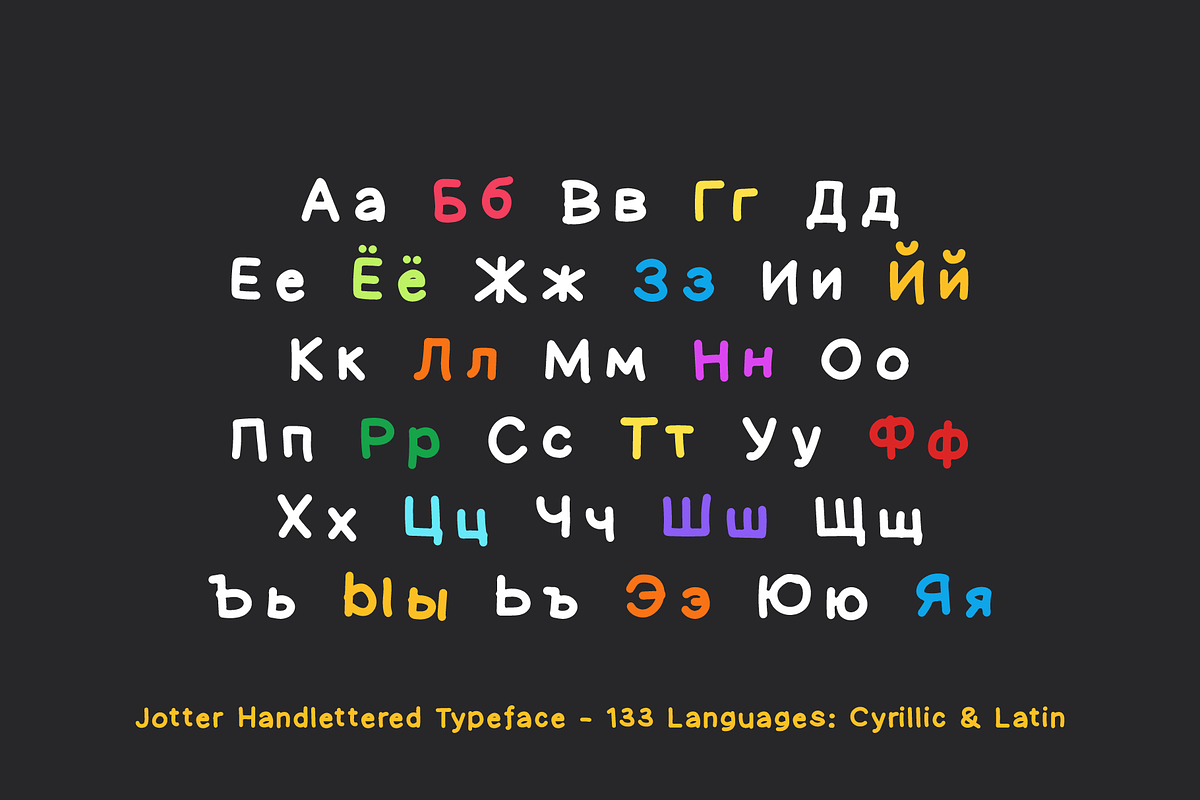 Jotter - Cute Handwritten Typeface, a Handwritten Font by alpercakici (Photo 5 of 16)