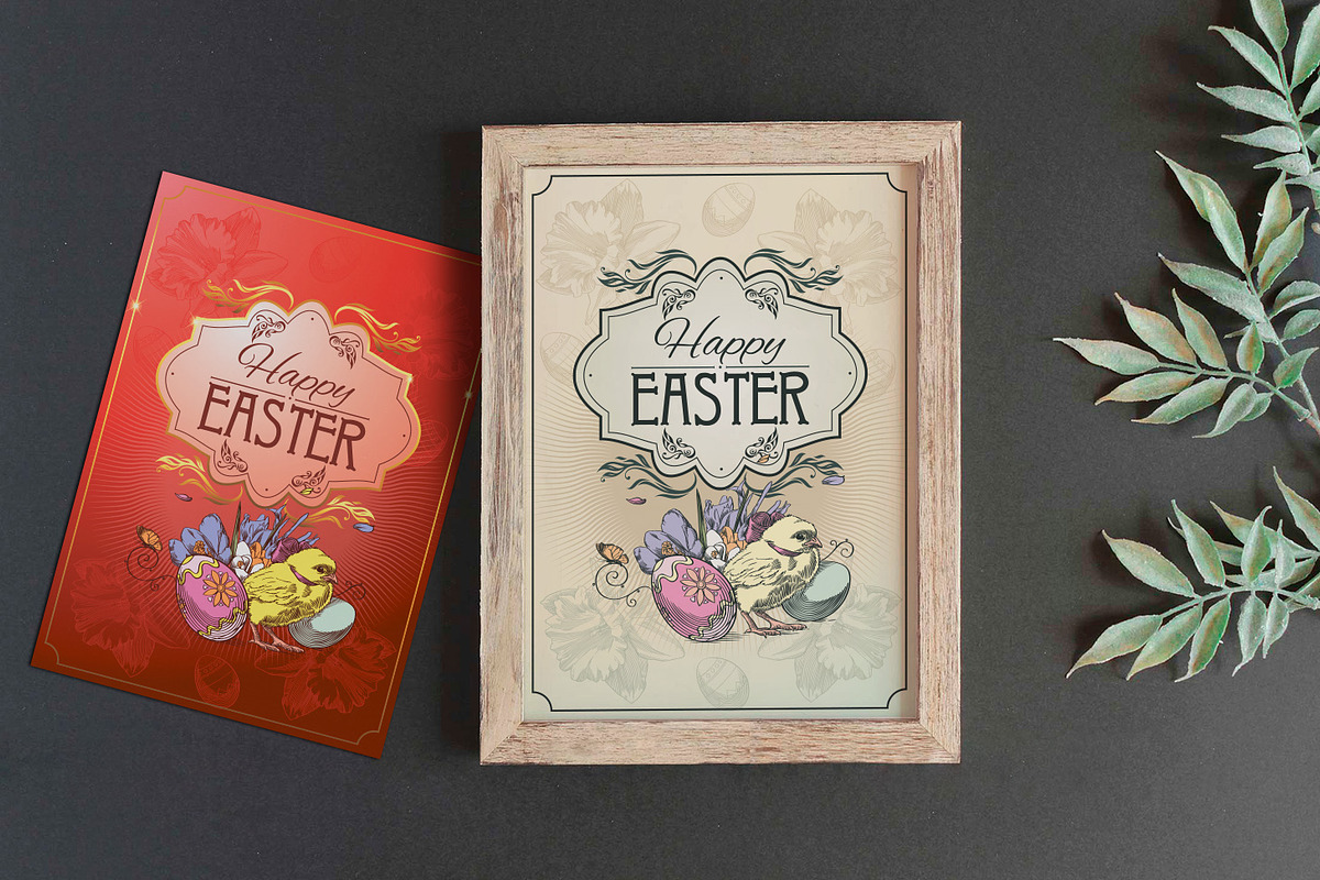 Easter and Passover postcards, a Card Template by inshader (Photo 6 of 7)