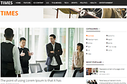 Times - News & Magazine Template, a Websites & App Template by JoomlaUX (Thumbnail 2 of 4)