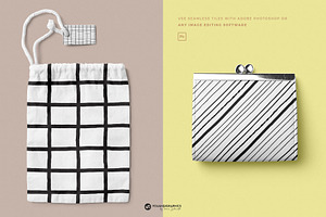 Grids & Lines Seamless Patterns