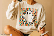 I'm Just Here for the Boos Halloween, a Seasonal Illustration by mh_arif (Thumbnail 4 of 4)