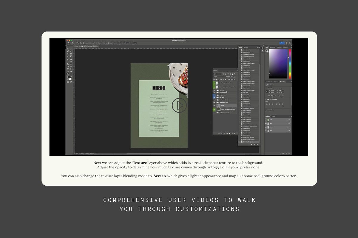 Menu & Food Paper Mockup #2, a Packaging Mockup by mockstar (Photo 5 of 6)
