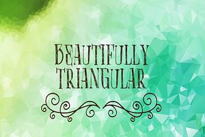 20 Abstract Triangular Backgrounds