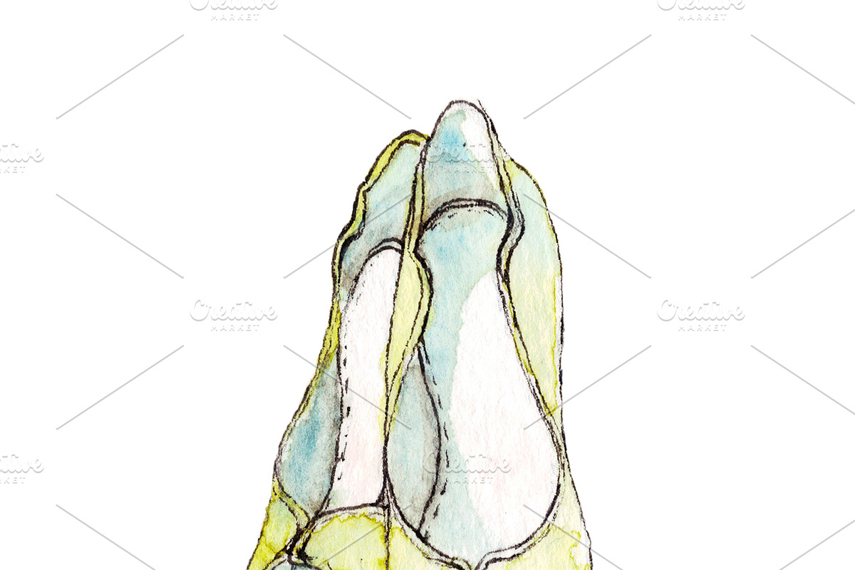 Wedding illustration, watercolor set, a Decorative Illustration by Watercolor_Vector Graphic (Photo 4 of 9)