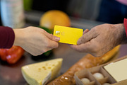 Man paying, using credit card, shopping and retail concept, a Photo by Prostock-Studio (Thumbnail 1 of 2)
