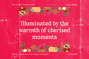 The Jingle - Christmas Typeface, a Serif Font by Ainun Jinan (Thumbnail 4 of 9)