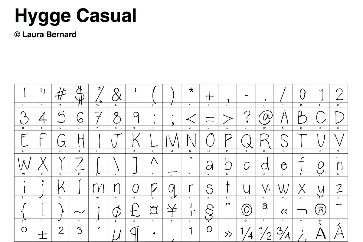 'Hygge Casual' storybook font, a Script Font by Brunch Club Design (Photo 5 of 5)