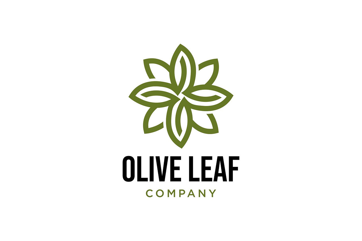 Olive Leaf Logo, a Branding & Logo Template by Buqancreative (Photo 1 of 2)