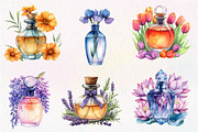 Perfume Scents with Flowers Clipart, an Illustration by Dream Creation (Thumbnail 7 of 7)