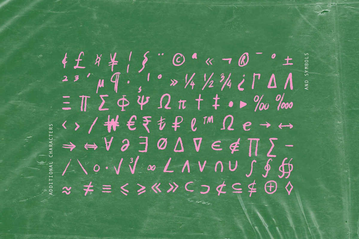 Defiant Crowd Handwritten Font, a Handwritten Font by Perplexitics (Photo 10 of 10)