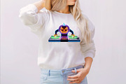 Neon Halloween Pumpkin Clipart Bundl, an Illustration by SVGArt (Thumbnail 6 of 8)