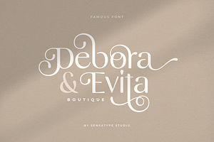 Famous - Modern Feminine Beauty Font