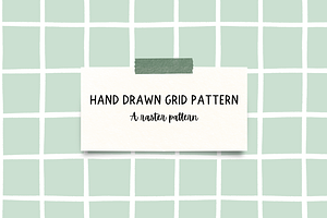 Grid Repeat Raster Pattern