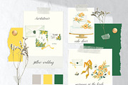 Mimosa Yellow Wedding Flowers, an Illustration by Catch the Dream Art (Thumbnail 9 of 12)