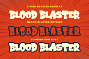 Blood Blaster a Bouncy Cartoon Font, a Font by Blankids Studio (Thumbnail 6 of 8)