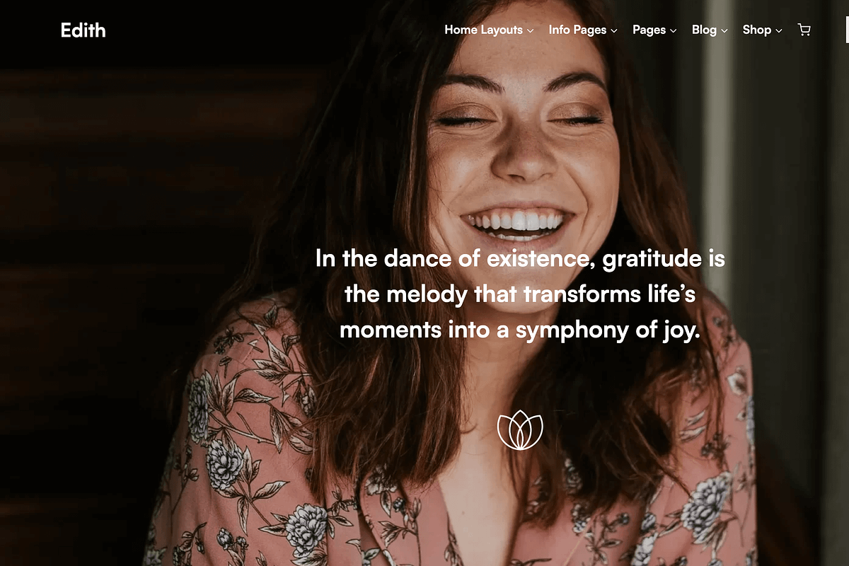 Edith - Kadence & Wordpress Theme, a WordPress Template by Her creative details (Photo 2 of 6)