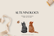 Cozy Autumn Fall Halloween Graphics, a Seasonal Illustration by Grace Noboa Illustrations (Thumbnail 6 of 7)