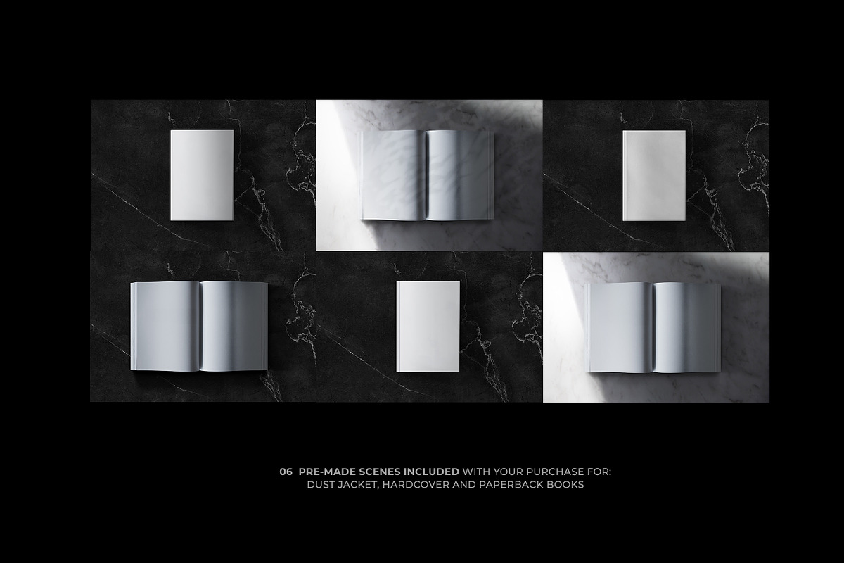 Book Mockup Set, a Books & Magazine Mockup by Croma Studio (Photo 3 of 10)