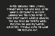 Repeat After Me – Messy Handwriting, a Handwritten Font by Littlehand (Thumbnail 9 of 12)