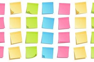 Vector Sticky Notes