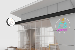 3D Model Cafe Modern 1