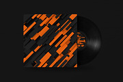 3D Geometric-Orange And Black, a Background Graphic by BIBIART (Thumbnail 4 of 10)