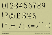 Sandbages, a Sans Serif Font by RockboyStd (Thumbnail 10 of 12)