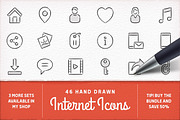 Hand Drawn Internet Icons, an Icon by Mera Pixels (Thumbnail 1 of 2)