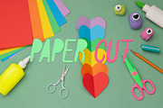 Paper Cut Out Font, a Font by vladocar (Thumbnail 4 of 7)