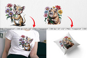Whimsical Animal Bouquet, a Graphic by Artnoy (Thumbnail 3 of 5)