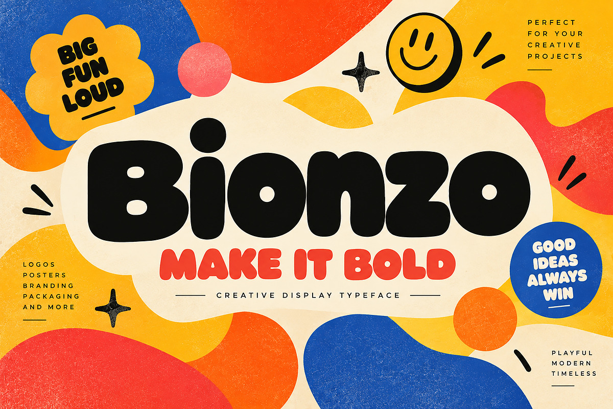 Bionzo _ Display Font, a Script Font by Wow Magic (Photo 5 of 5)