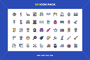 Homeware icons, an Outline Icon by Wencory (Thumbnail 1 of 2)