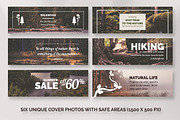 WILDWOOD Twitter Templates Pack, a Social Media Template by Mikko Lemola (Thumbnail 2 of 3)