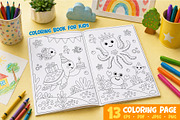 Coloring book for kids, an Education Illustration by LartGraphics (Thumbnail 1 of 8)