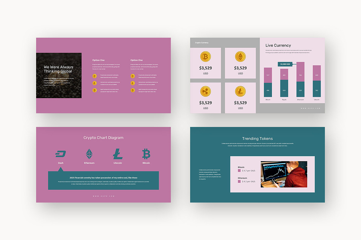 Dupo : Crypto Promo Google Slides, a Presentation Template by Punkl Camp (Photo 3 of 16)