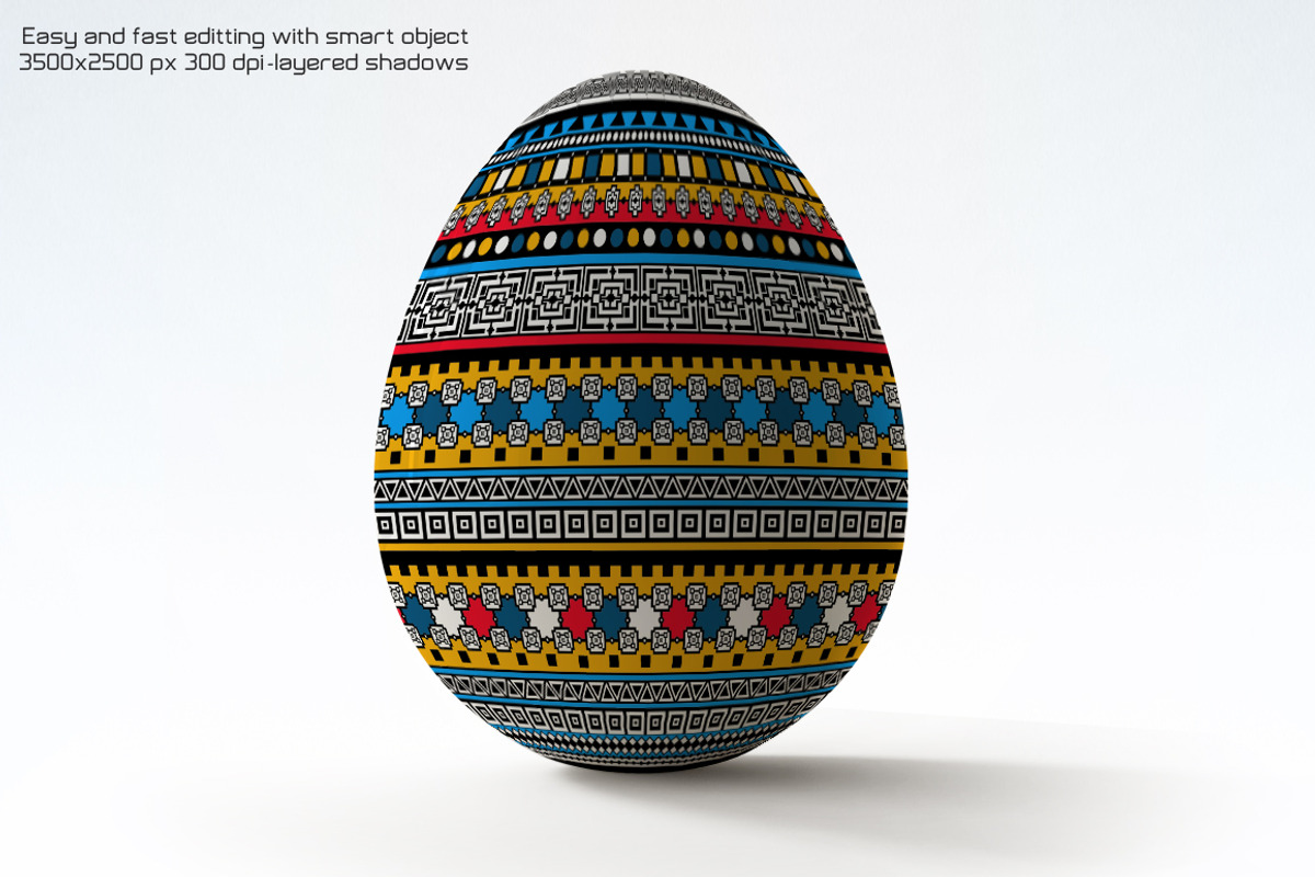 Easter Eggs Mock-up, a Mockup by akropol (Photo 3 of 5)