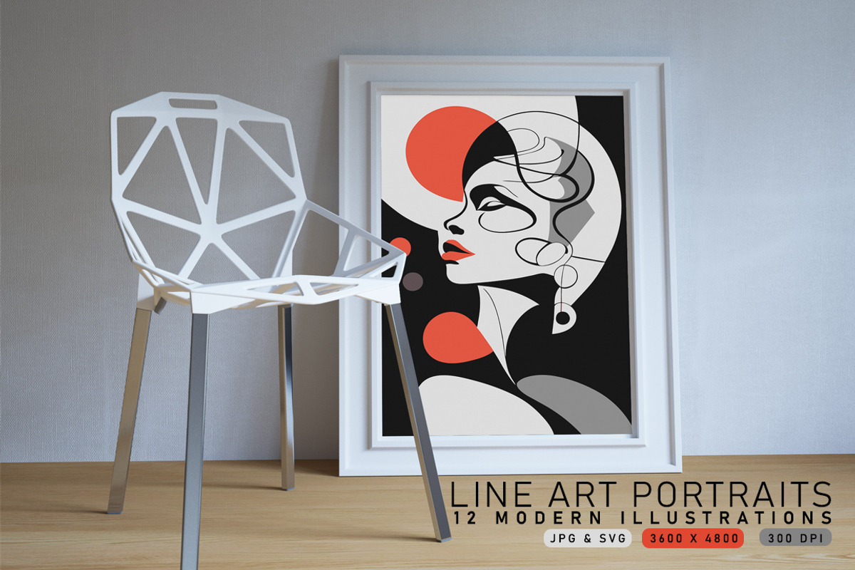 Line Art Portraits