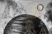 SACRED GALAXY YOGA. MAGICAL BUNDLE, an Illustration by ArtOLB (Thumbnail 2 of 12)