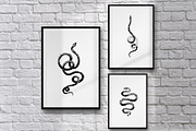 Snakes vector set, a Graphic by Noli Molly Store (Thumbnail 4 of 5)